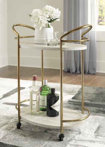Tarica Bar Cart - De Avenue Furniture