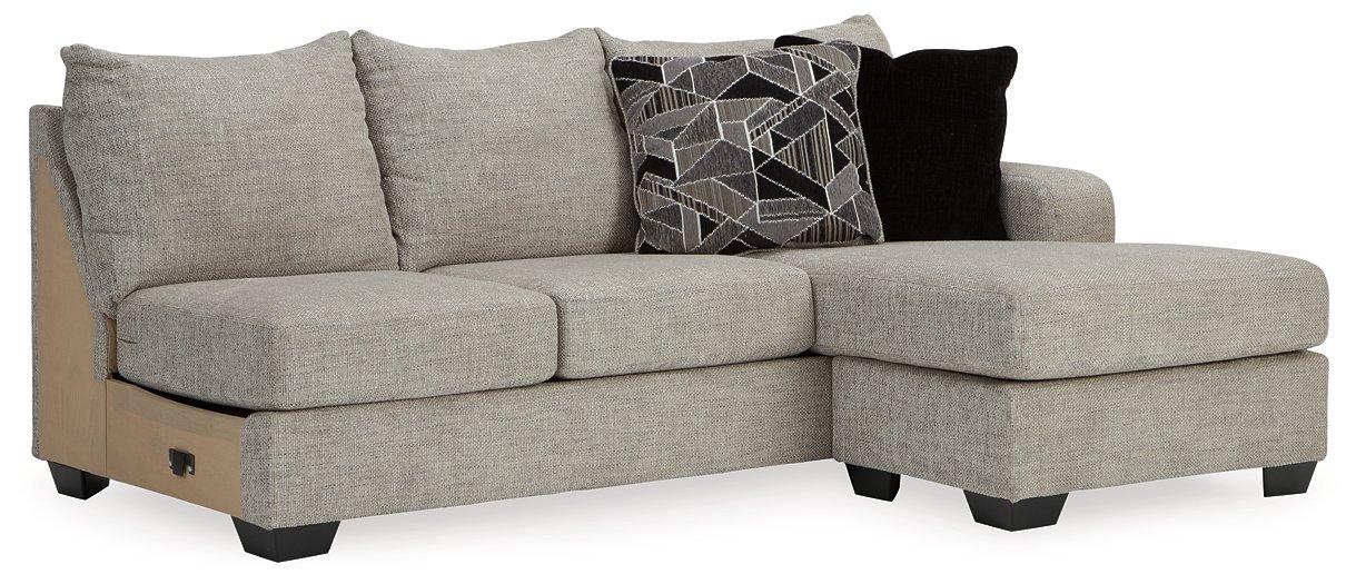 Megginson 2-Piece Sectional with Chaise - De Avenue Furniture