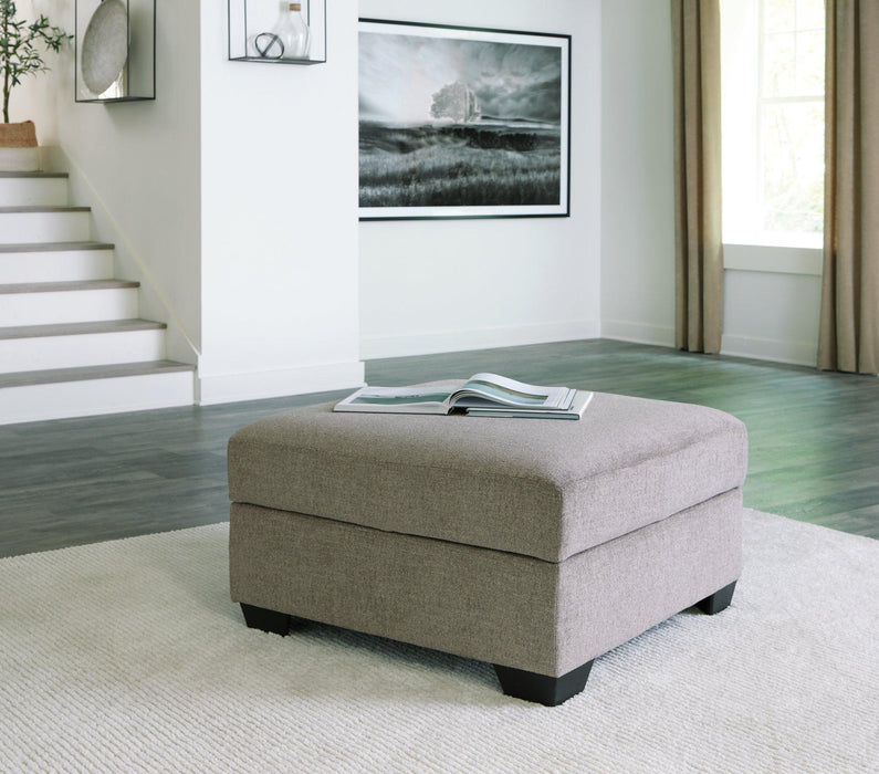 Creswell Ottoman With Storage - De Avenue Furniture