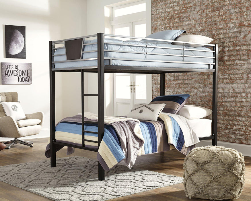 Dinsmore Bunk Bed with Ladder - De Avenue Furniture