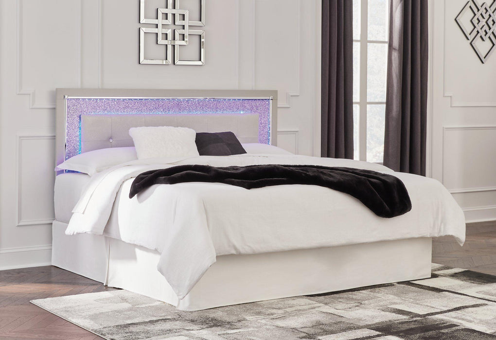 Zyniden Upholstered Bed - De Avenue Furniture