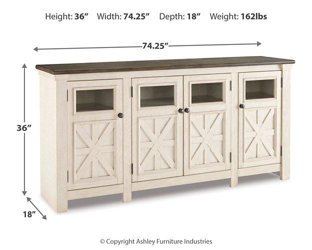 Bolanburg 74" TV Stand - De Avenue Furniture