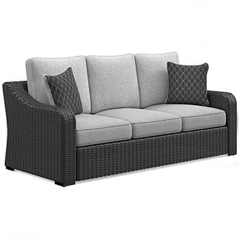 Beachcroft Outdoor Sofa with Cushion - De Avenue Furniture