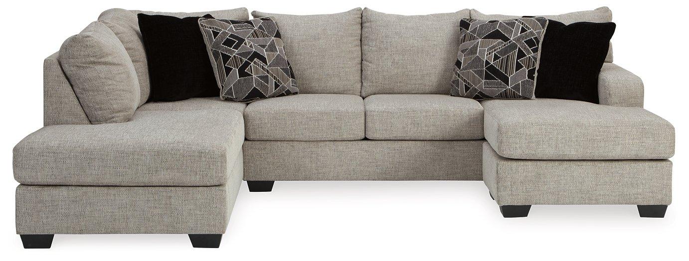 Megginson 2-Piece Sectional with Chaise - De Avenue Furniture