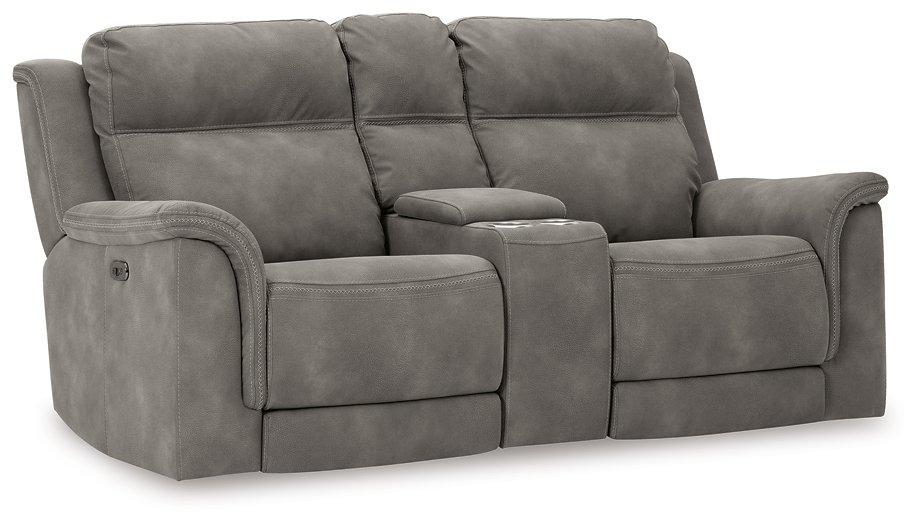 Next-Gen DuraPella Power Reclining Loveseat with Console - De Avenue Furniture