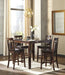 Bennox Counter Height Dining Table and Bar Stools (Set of 5) - De Avenue Furniture