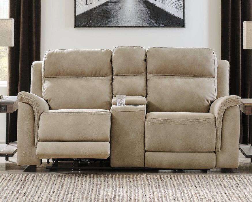 Next-Gen DuraPella Power Reclining Loveseat with Console - De Avenue Furniture