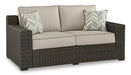 Coastline Bay Outdoor Loveseat with Cushion - De Avenue Furniture