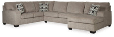 Ballinasloe 3-Piece Sectional with Chaise - De Avenue Furniture