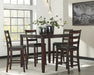 Coviar Counter Height Dining Table and Bar Stools (Set of 5) - De Avenue Furniture