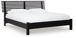 Danziar Slat Bed - De Avenue Furniture