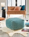 Brynnsen Pouf - De Avenue Furniture