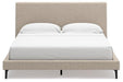 Cielden Upholstered Bed with Roll Slats - De Avenue Furniture