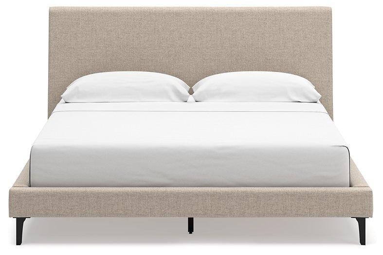 Cielden Upholstered Bed with Roll Slats - De Avenue Furniture