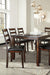 Coviar Dining Table and Chairs with Bench (Set of 6) - De Avenue Furniture