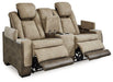 Next-Gen DuraPella Power Reclining Loveseat with Console - De Avenue Furniture