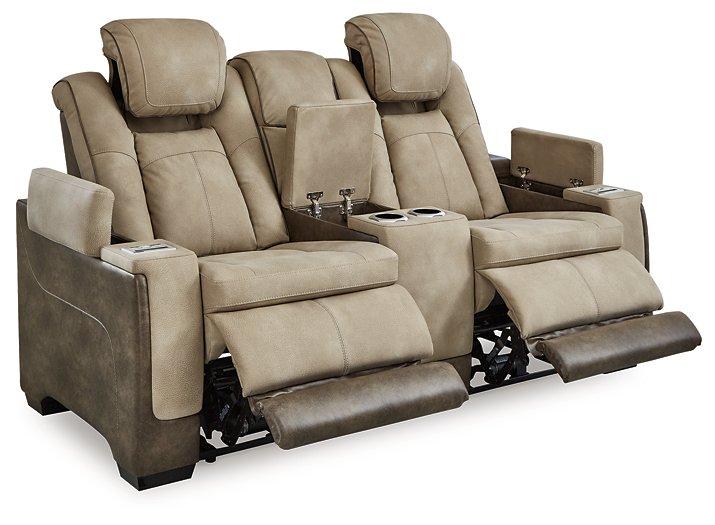 Next-Gen DuraPella Power Reclining Loveseat with Console - De Avenue Furniture