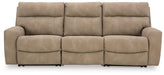 Next-Gen DuraPella Performance Fabric 3-Piece Dual Power Reclining Modular Sofa - De Avenue Furniture