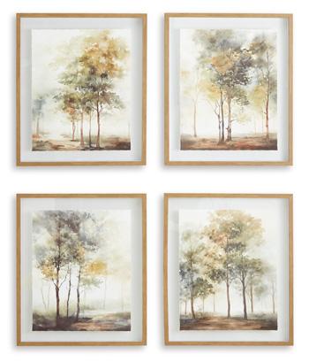 Bryneford Wall Art (Set of 4) - De Avenue Furniture