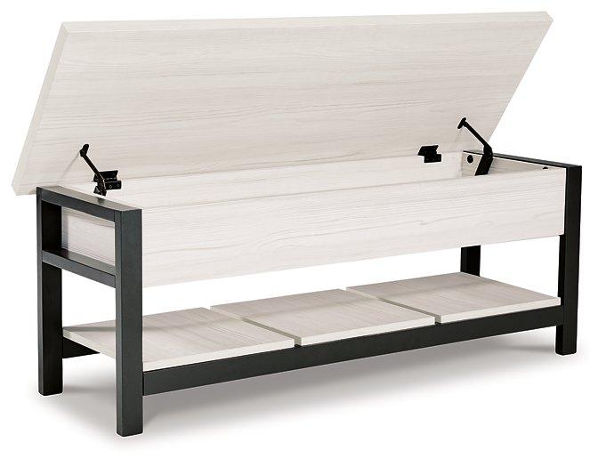 Rhyson Storage Bench - De Avenue Furniture