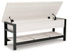 Rhyson Storage Bench - De Avenue Furniture