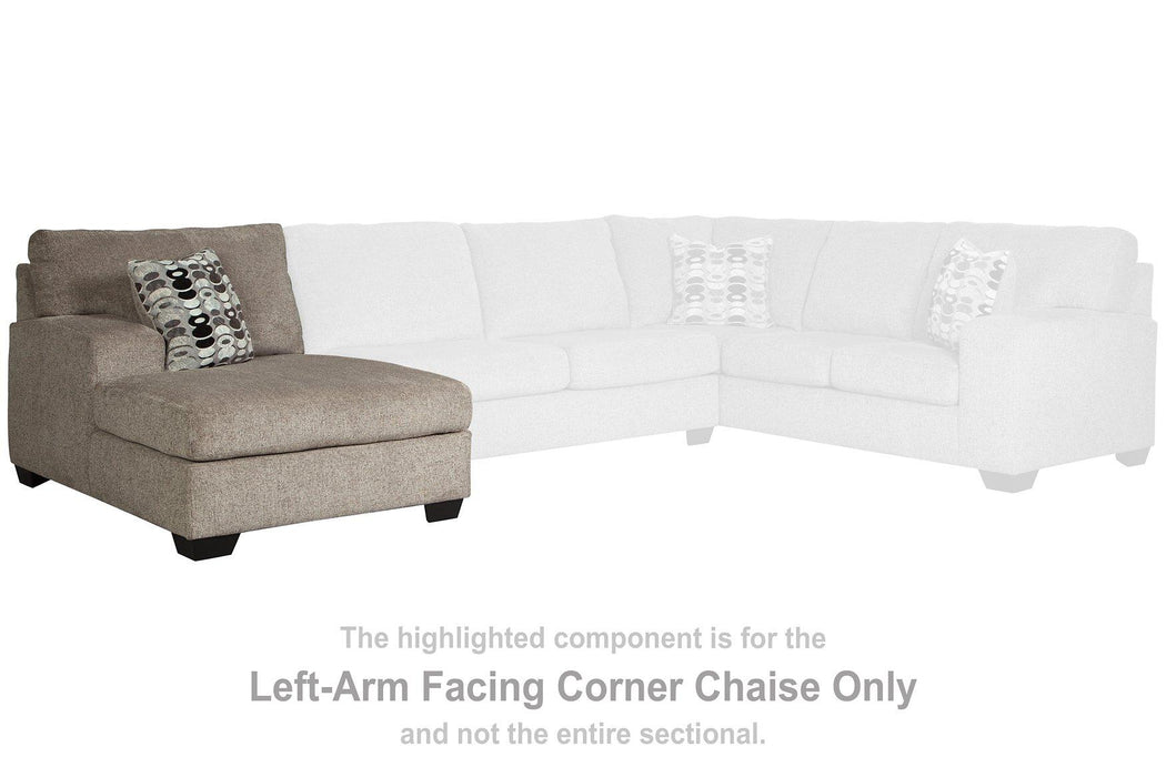 Ballinasloe 3-Piece Sectional with Chaise - De Avenue Furniture