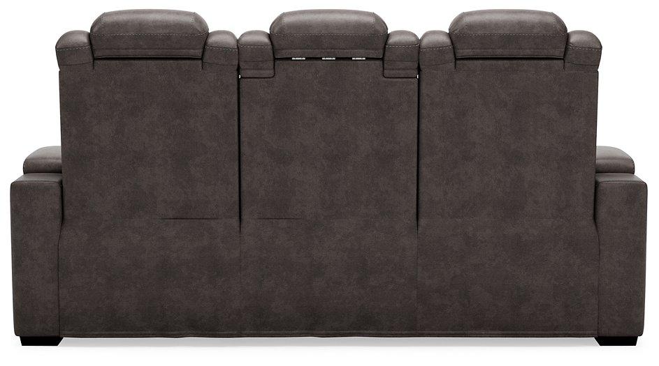 HyllMont Power Reclining Sofa - De Avenue Furniture