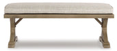 Beachcroft Outdoor Bench with Cushion - De Avenue Furniture