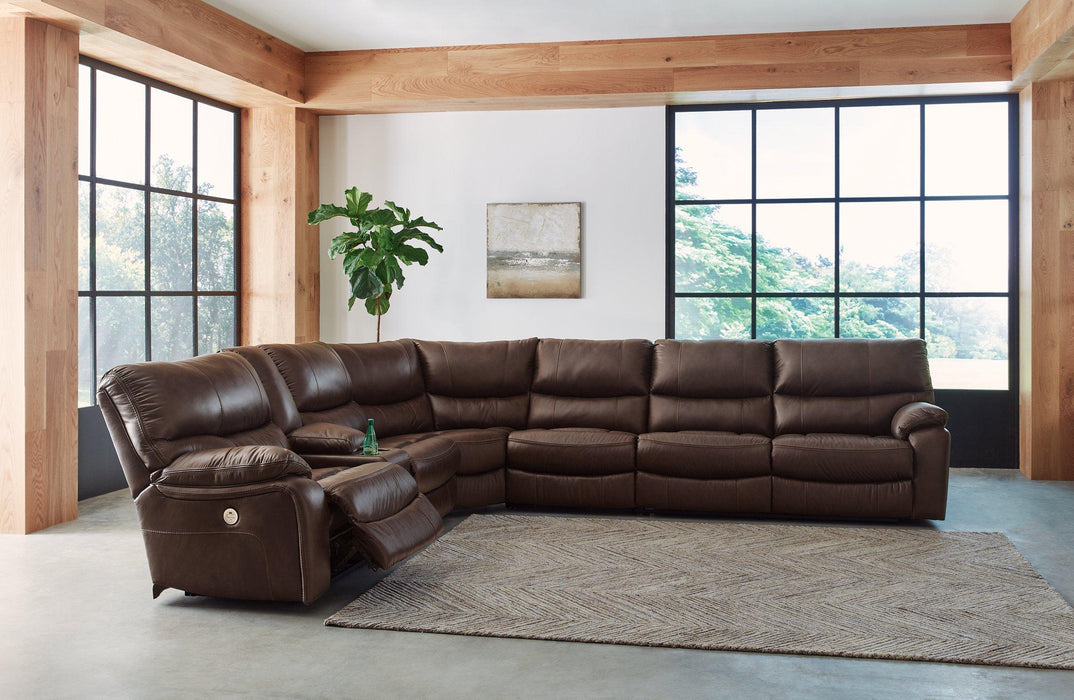 Family Circle Power Reclining Sectional - De Avenue Furniture