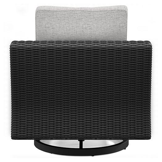 Beachcroft Outdoor Swivel Lounge with Cushion - De Avenue Furniture