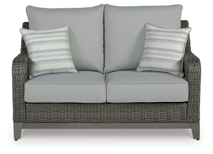 Elite Park Outdoor Loveseat with Cushion - De Avenue Furniture