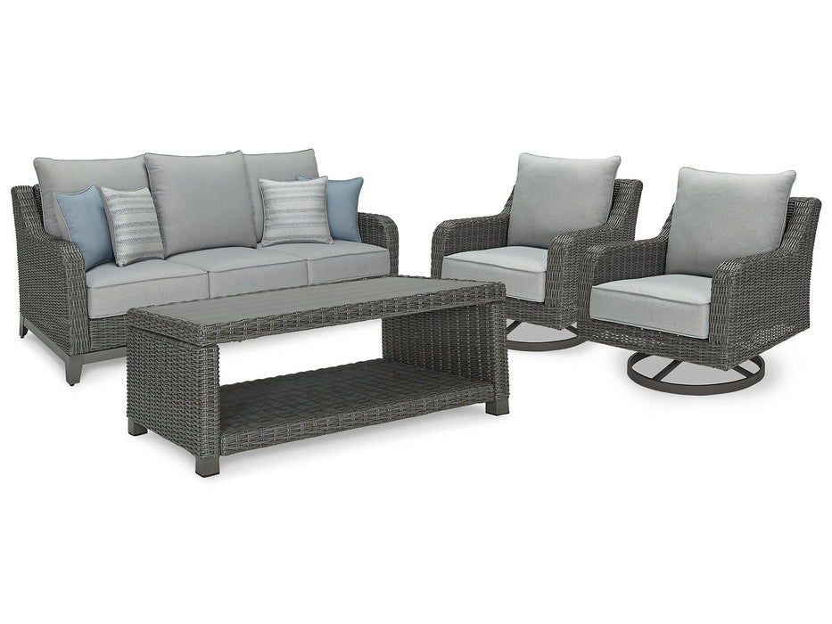 Elite Park Outdoor Sofa, Lounge Chairs and Cocktail Table - De Avenue Furniture
