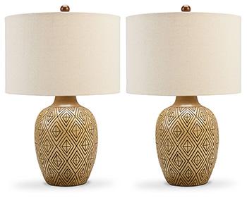 Jairgan Table Lamp (Set of 2) - De Avenue Furniture