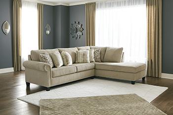Dovemont 2-Piece Sectional with Chaise - De Avenue Furniture