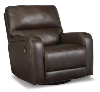 Emberla Swivel Glider Recliner - De Avenue Furniture