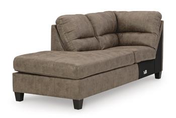 Navi 2-Piece Sectional Sofa Sleeper Chaise - De Avenue Furniture