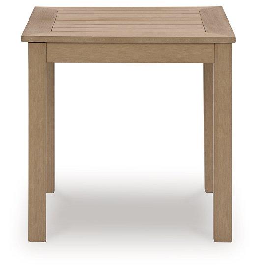 Hallow Creek Outdoor End Table - De Avenue Furniture