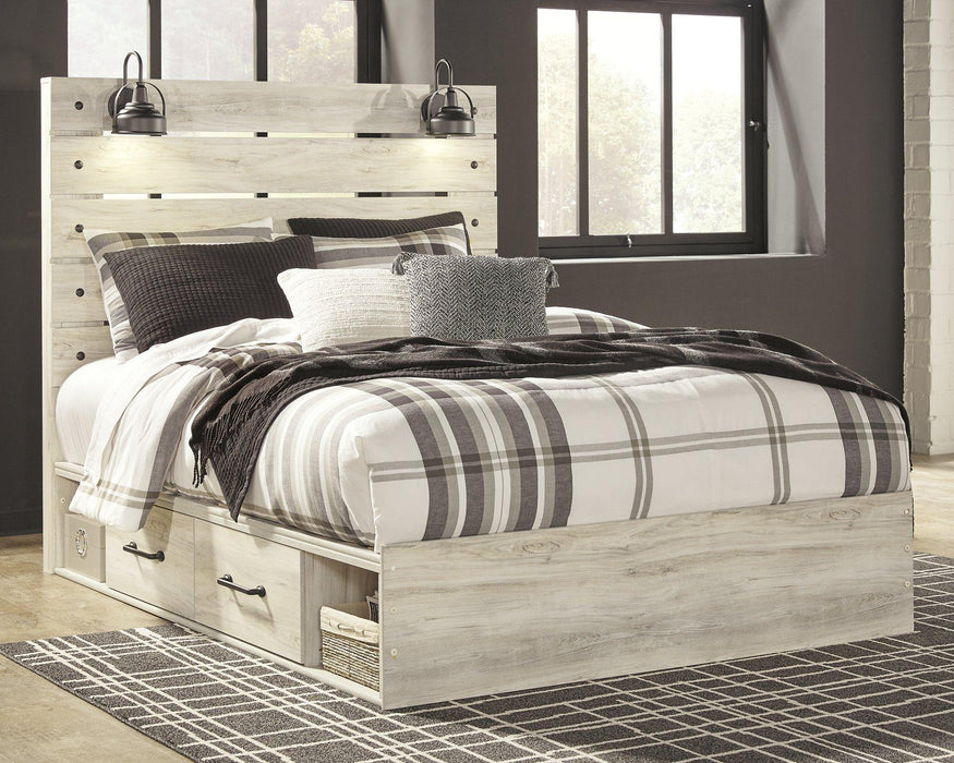 Cambeck Bed with 2 Storage Drawers - De Avenue Furniture