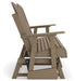 Hyland wave Outdoor Glider Loveseat - De Avenue Furniture