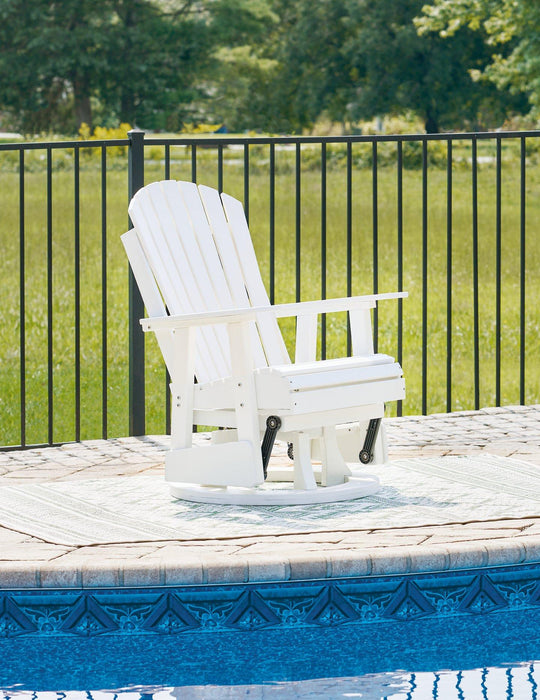 Hyland wave Outdoor Swivel Glider Chair - De Avenue Furniture