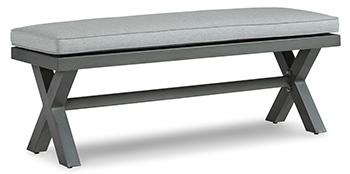 Elite Park Outdoor Bench with Cushion - De Avenue Furniture