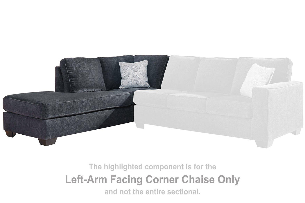 Altari Sleeper Sectional with Chaise - De Avenue Furniture