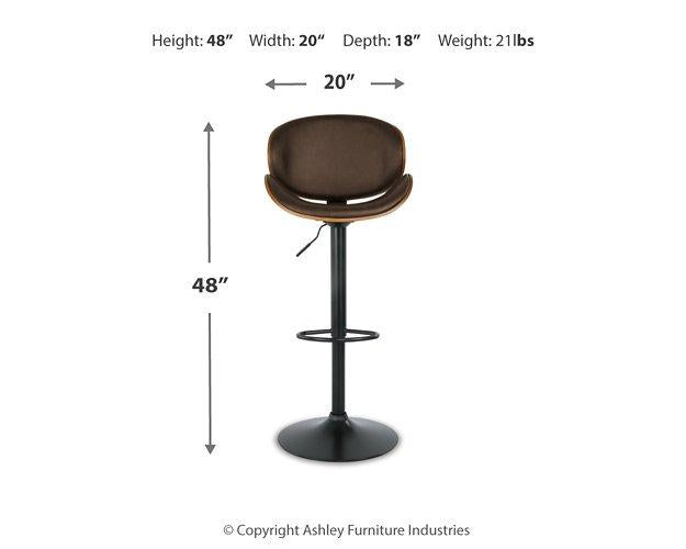 Bellatier Adjustable Height Bar Stool - De Avenue Furniture