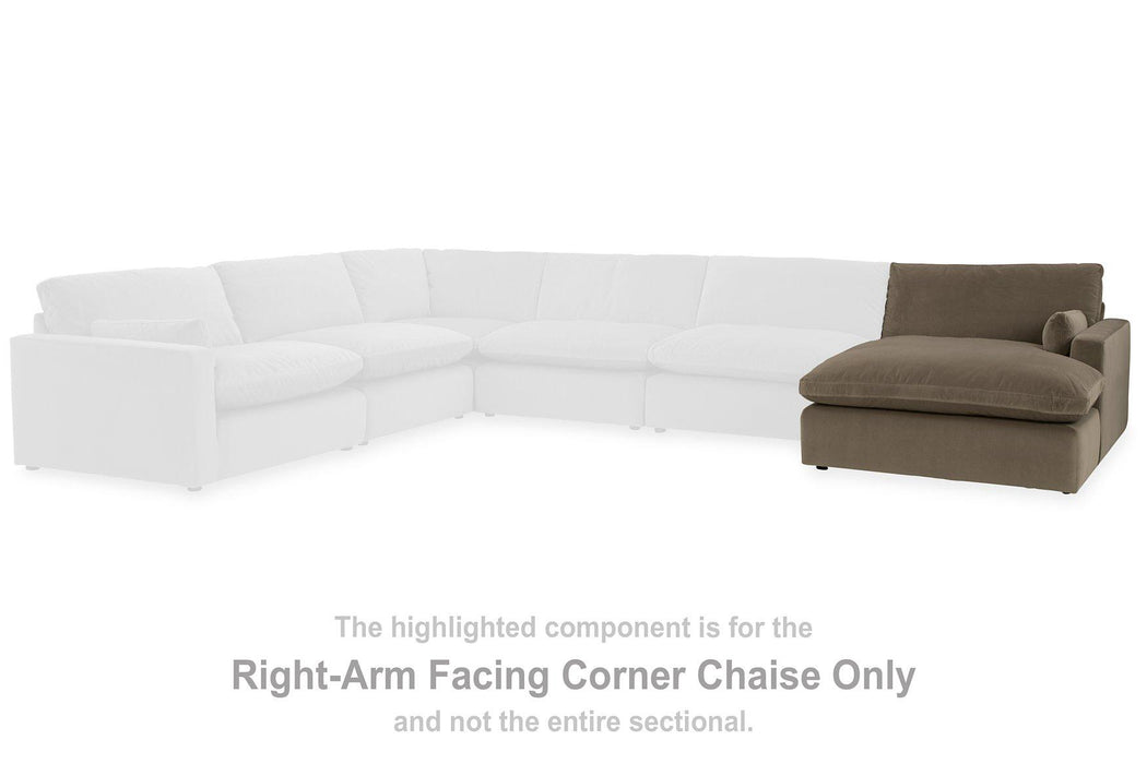 Sophie Sectional with Chaise - De Avenue Furniture