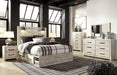 Cambeck Bed with 4 Storage Drawers - De Avenue Furniture