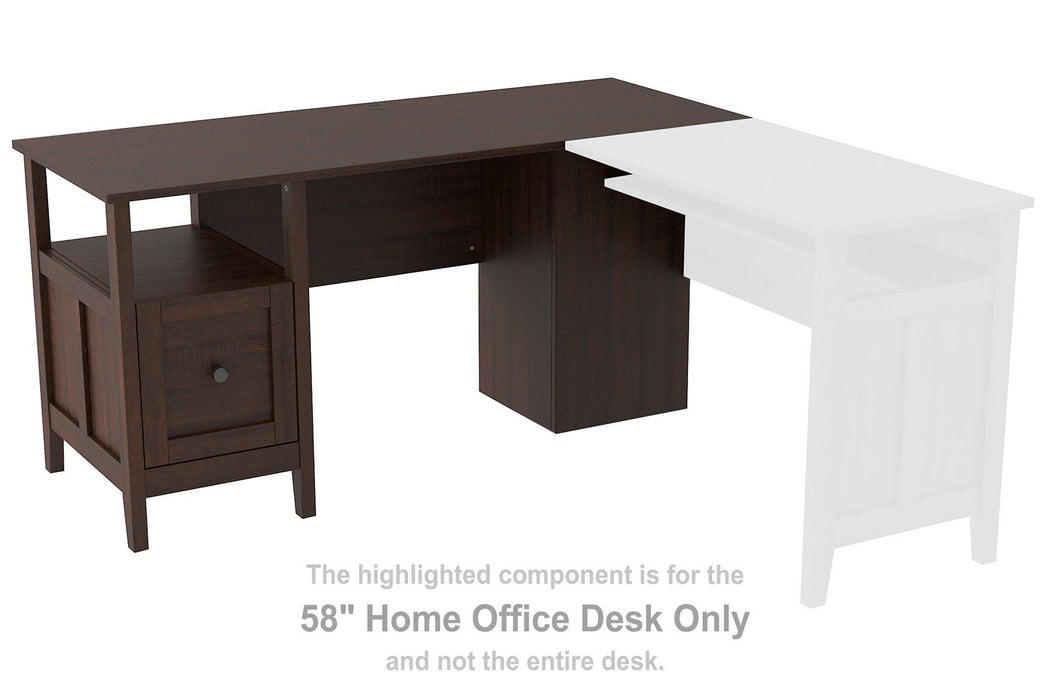 Camiburg 2-Piece Home Office Desk - De Avenue Furniture