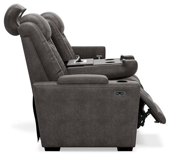 HyllMont Power Reclining Sofa - De Avenue Furniture