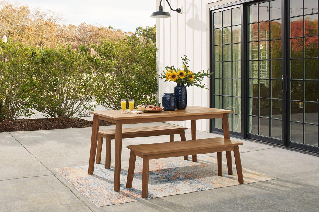Janiyah Outdoor Dining Set - De Avenue Furniture