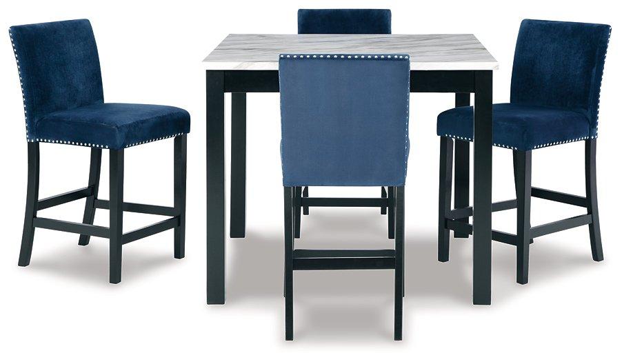 Cranderlyn Counter Height Dining Table and Bar Stools (Set of 5) - De Avenue Furniture