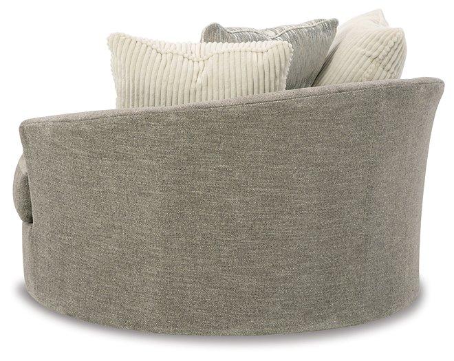 Creswell Oversized Swivel Accent Chair - De Avenue Furniture